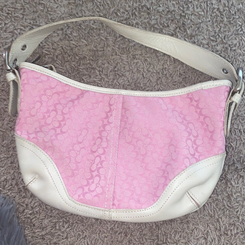 Vintage mini Coach handbag purse